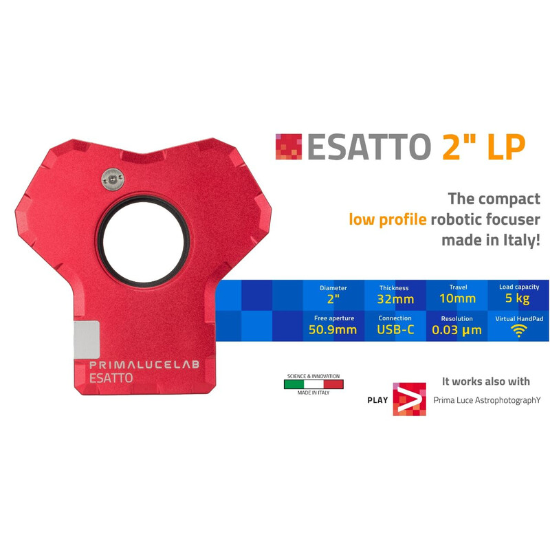 PrimaLuceLab Fokuserare ESATTO 2" LP Low Profile