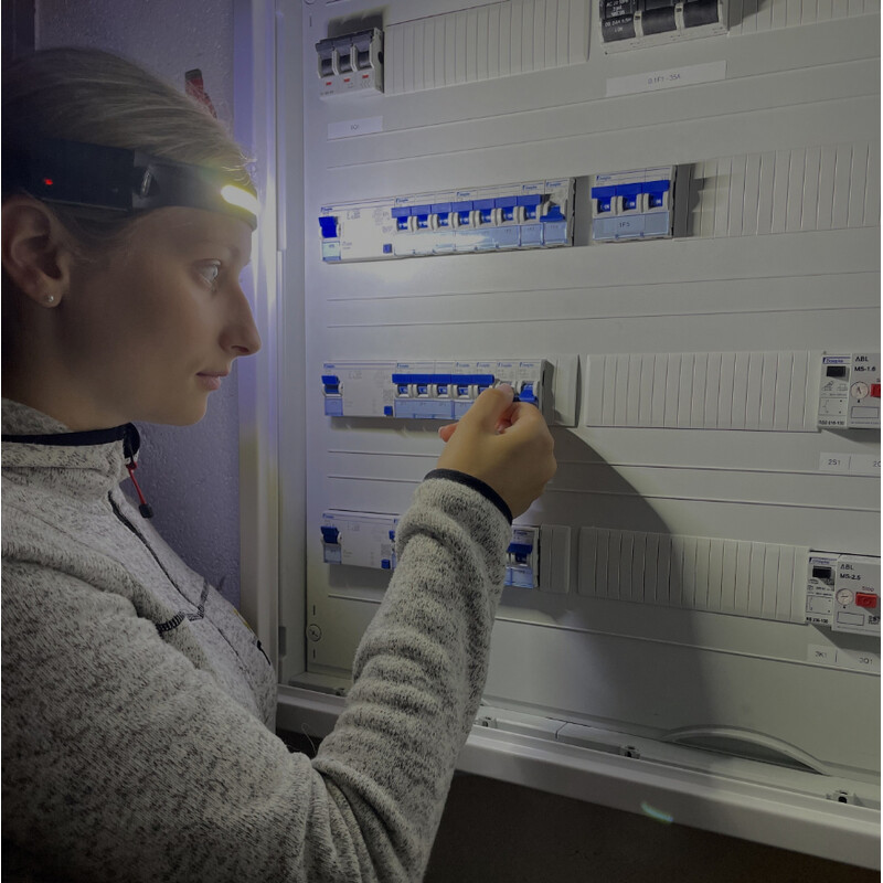 TFA Pannlampa LUMATIC FREE COB-LED