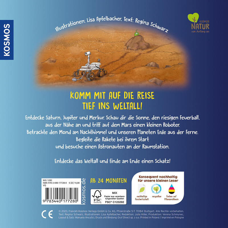 Kosmos Verlag Titta djupt in i rymden