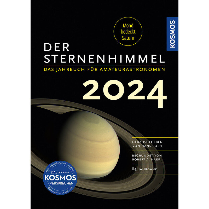 Kosmos Verlag Årsbok Der Sternenhimmel 2024