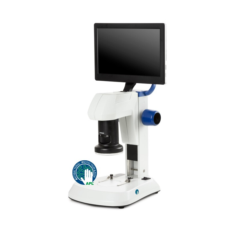 Euromex Mikroskop ED.3000, 5 MP, 7/21 LED, USB/SD, 9 tums LCD