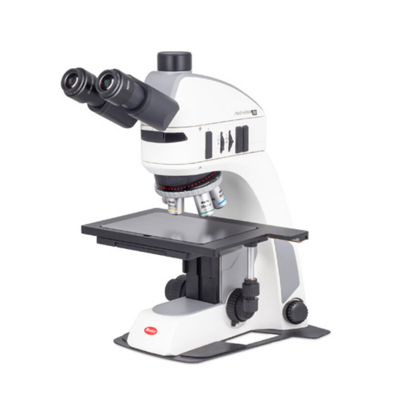 Motic Mikroskop Panthera TEC MAT BF trino; oändlighet, plan, 50x-500x, 10x/22mm; Al, LED, 3W