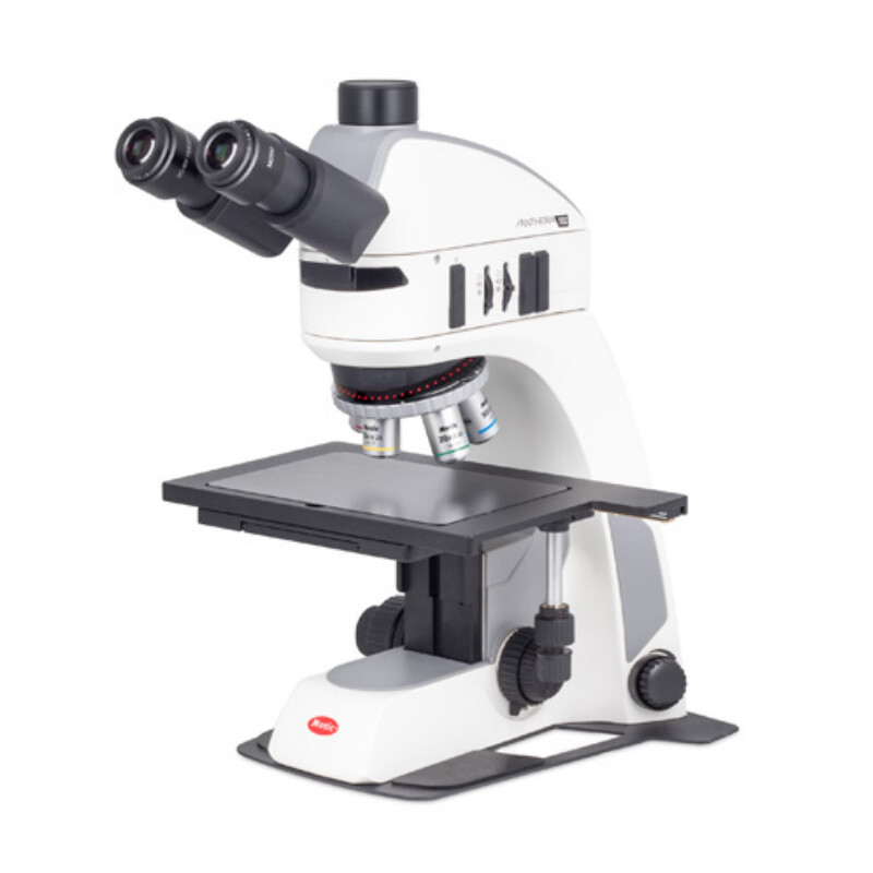 Motic Mikroskop Panthera TEC MAT BF-T trino; oändlighet, plan, 50x-500x, 10x/22mm; Al/Dl, LED, 3W