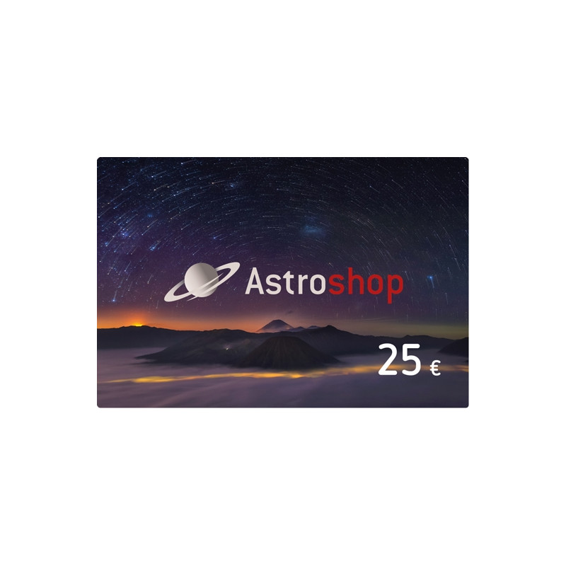 Astroshop -kupong till ett värde av 25 Euro