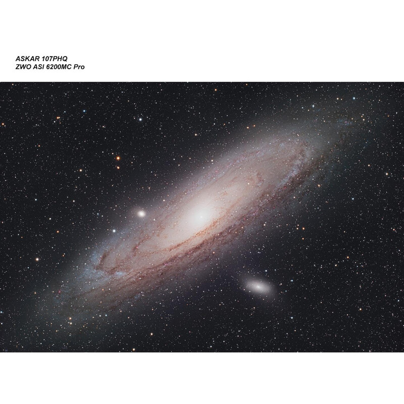 Askar apokromatisk refraktor AP 107/740 107PHQ OTA