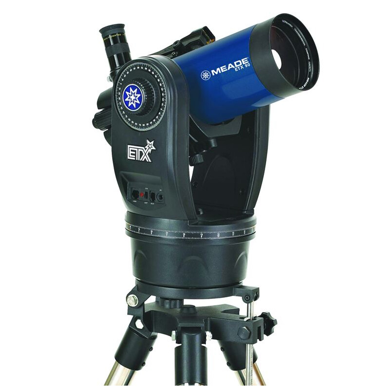 Meade Maksutov Teleskop MC 90/1250 ETX-90 Observer AZ/EQ GoTo (Neuwertig)