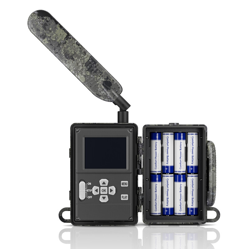 ZEISS Viltkamera Set Secacam 5 & metallhölje & solpanel