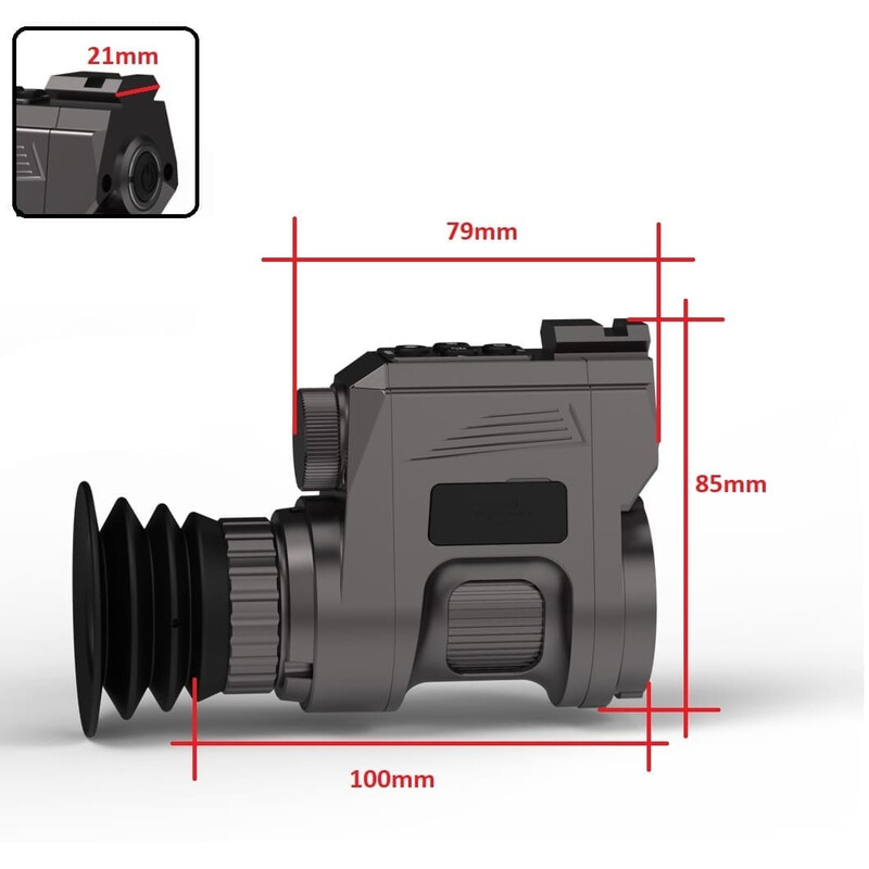 Sytong Mörkersikte HT-660-16mm / 45mm Eyepiece German Edition