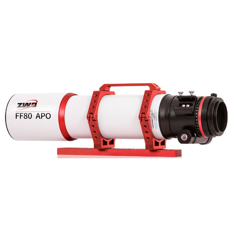 ZWO Apokromatisk refraktor FF80 AP 80/600 Quadruplet OTA
