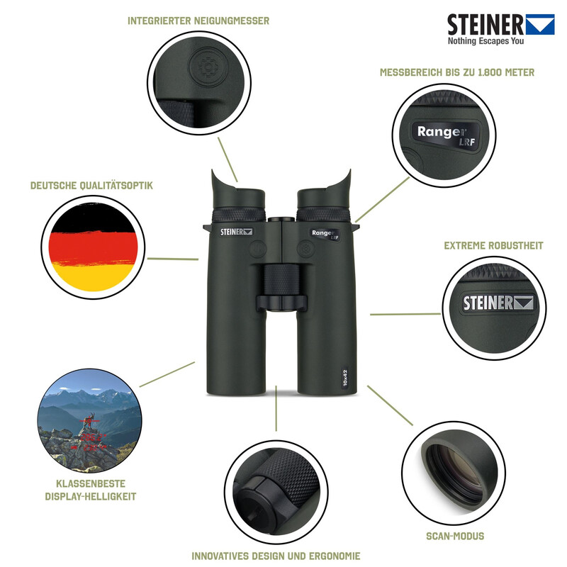 Steiner Kikare Ranger LRF 10x42
