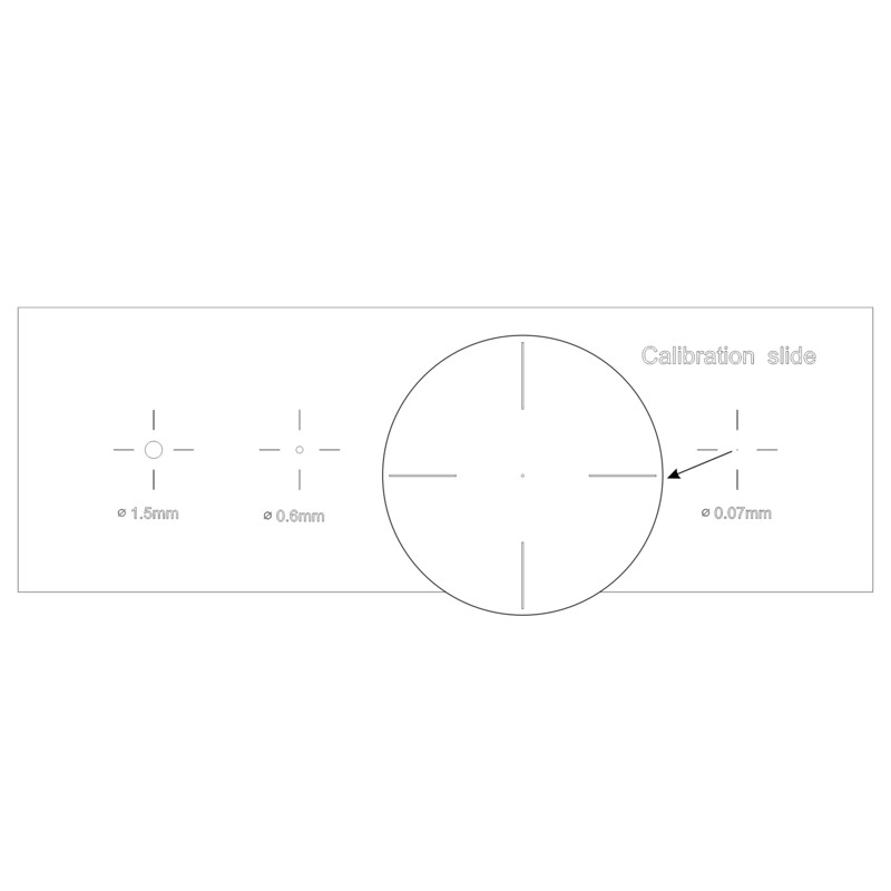 MAGUS Objektglas för Kalibrering CS5