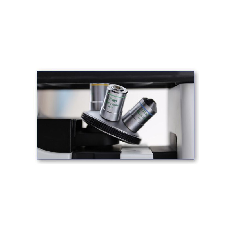 Optika Invert mikroskop IM-300, trino, PH, 100-400x, IOS LWD W-PLAN PH, N.A. 0.3, X-LED8