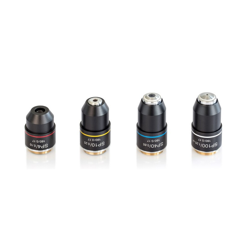 Kern Objektiv, OBB-A1562, e-plan, achro, 4x/0,1, w.d. 14,5mm, svampskydd