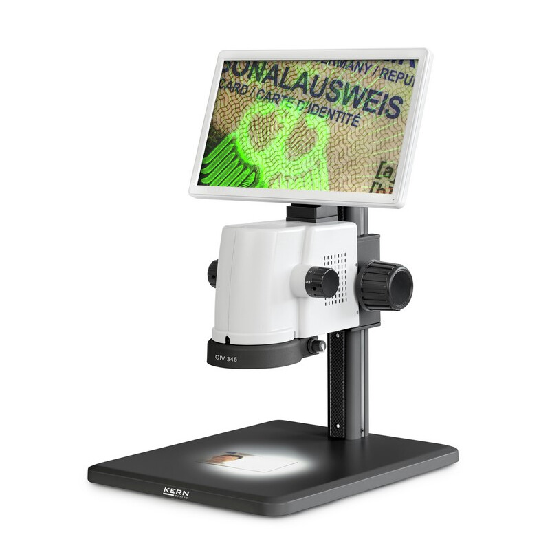 Kern Mikroskop OIV 345, Digital, 0,7x-4,5x, LED, aluminium, HDMI