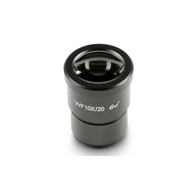 Kern Okular Ø 30 mm, OZB-A4635, HWF 10x/Ø20mm, med skala 0,1mm, High-Eye-Point, Anti-Fungus