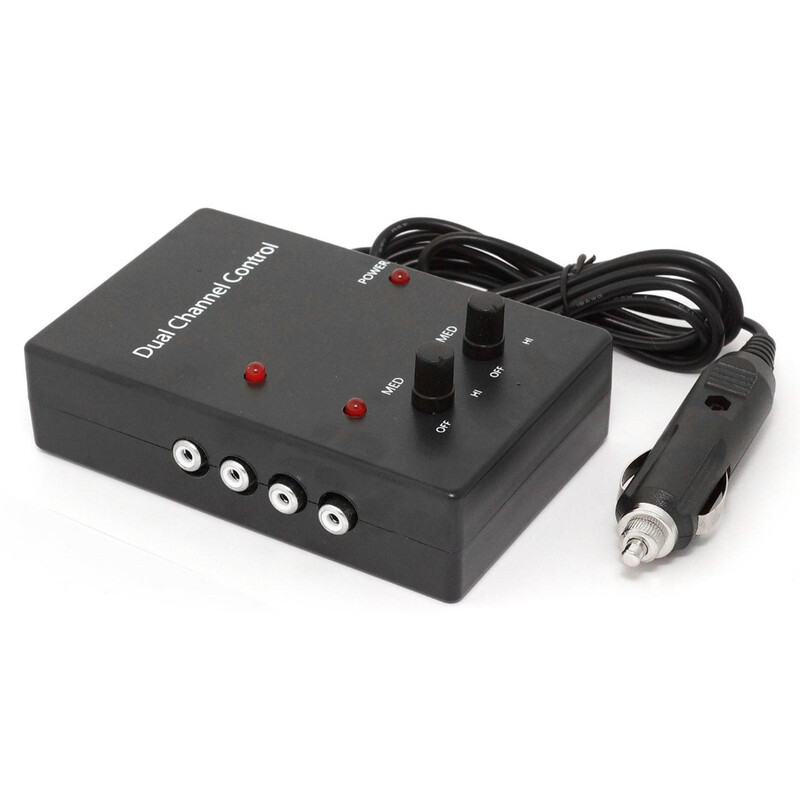 TS Optics Styrning Kontrollbox för max. 4 Värmeband eller Dagghuv