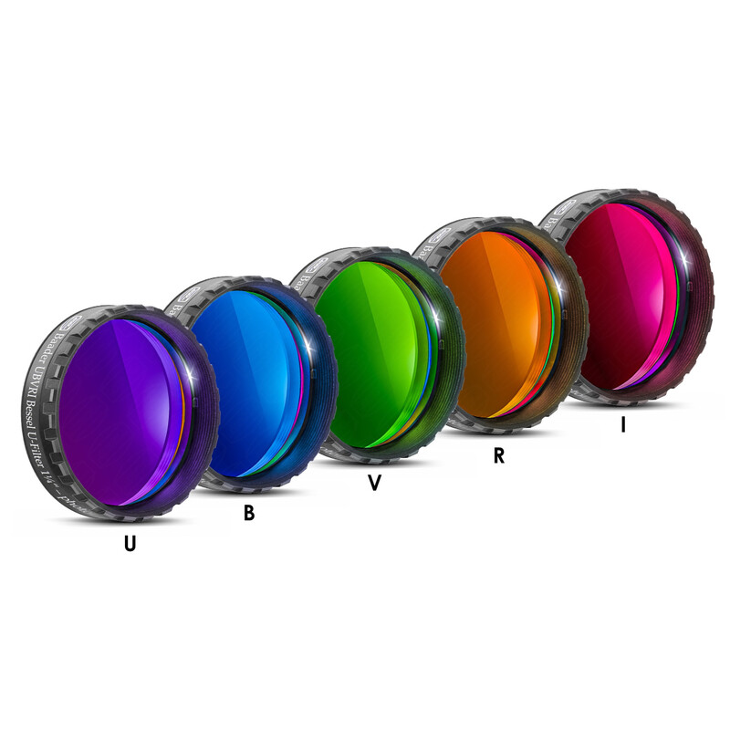 Baader Filter UBVRI Bessel photometric SET 1,25"