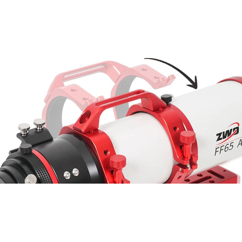 ZWO Apokromatisk refraktor AP 65/416 FF65