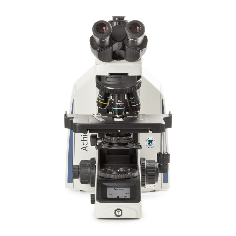 Euromex Mikroskop Achios-X Observer, AX.1053-PLi, trino, EWF 10x/22 mm, plan PLi 4/10/S40x IOS, 3 W NeoLED
