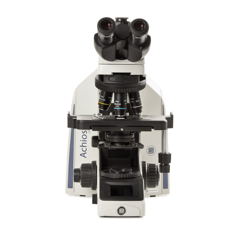 Euromex Mikroskop Achios-X Observer, AX.1053-PLi, trino, EWF 10x/22 mm, plan PLi 4/10/S40x IOS, 3 W NeoLED