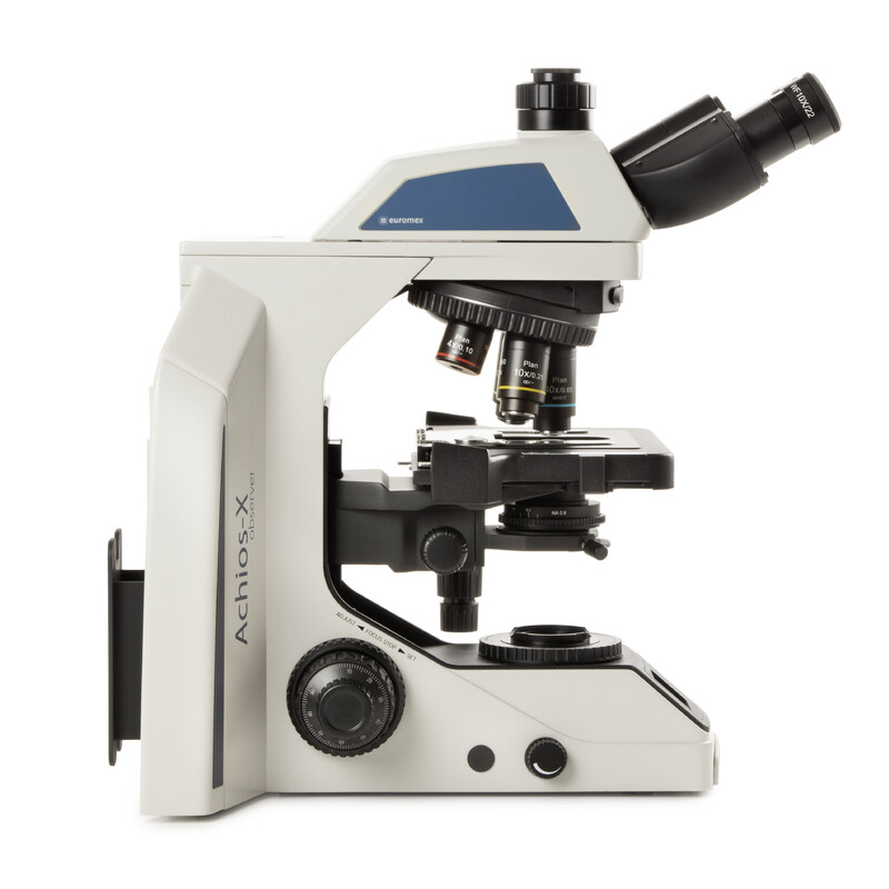 Euromex Mikroskop Achios-X Observer, AX.1053-PLi, trino, EWF 10x/22 mm, plan PLi 4/10/S40x IOS, 3 W NeoLED