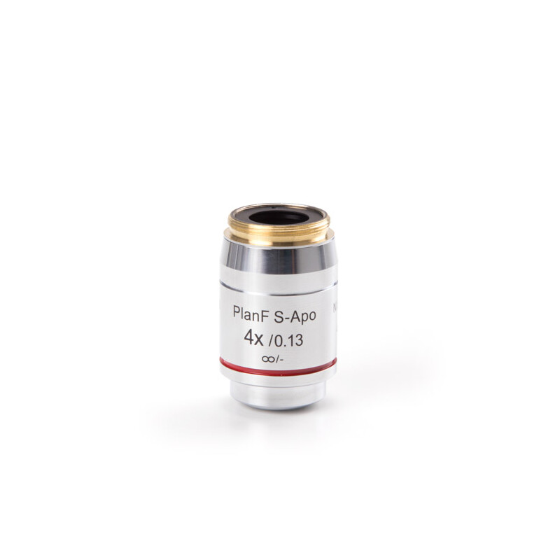 Euromex Objektiv, AX.7304, Infinity EIS 60 mm, Semi-Apo Pli- Fluarex 4x/0,15, M25, 0,17 mm