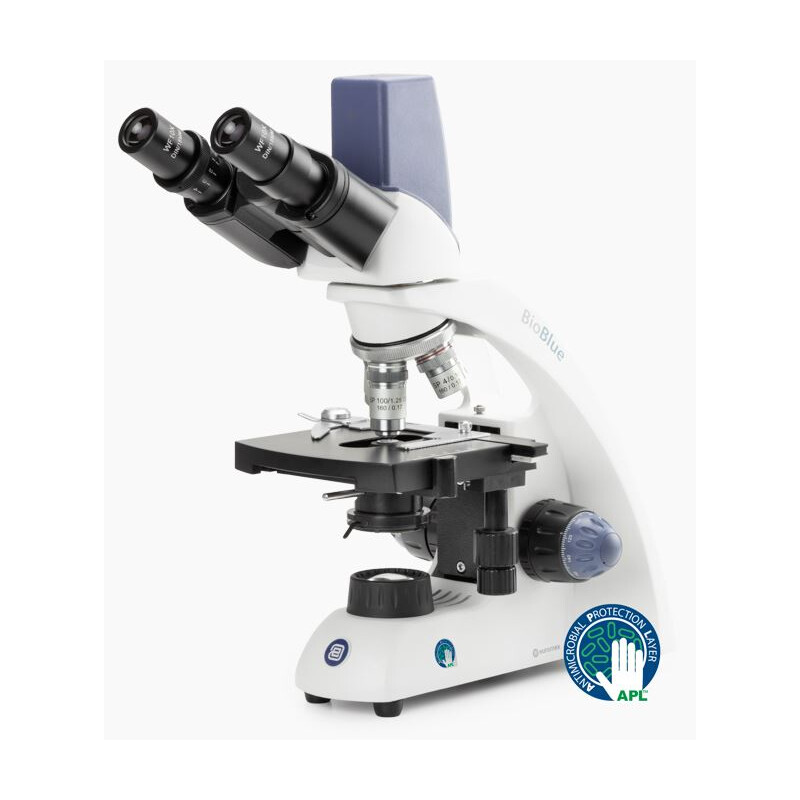 Euromex Mikroskop BioBlue, BB.4263-T, bino, Tablet SMP, 4/10/S40/S60x, mechcanical stage,1 W NeoLED