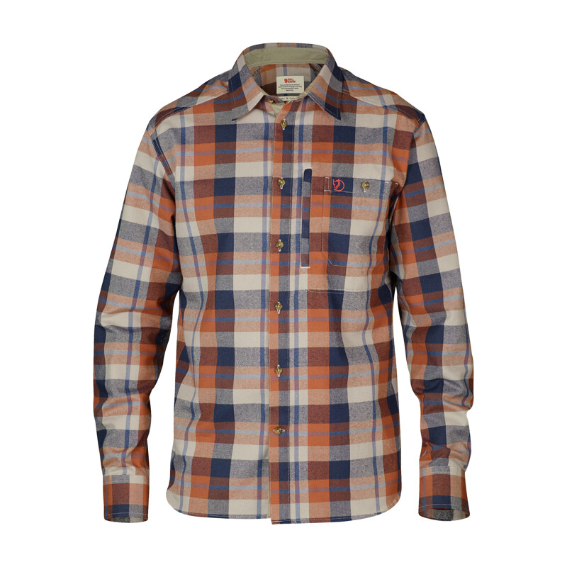 Fjällräven Fjällglim Shirt M, 215 Autumn Leaf, storlek M