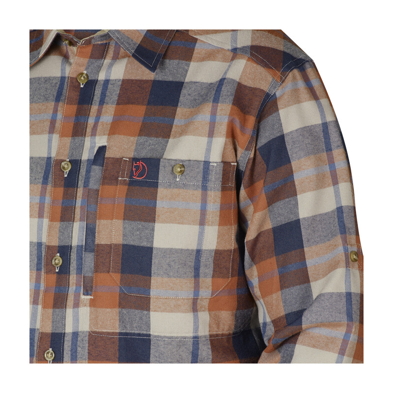 Fjällräven Fjällglim Shirt M, 215 Autumn Leaf, storlek M