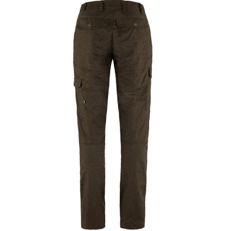 Fjällräven Karla Pro Byxor Curved W, 633 Dark Olive, storlek 38