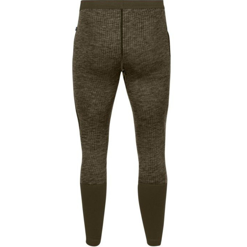 Fjällräven Värmland Woolterry Long Johns M, 633 Dark Olive, storlek XL