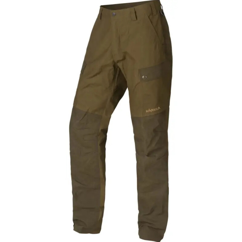 Härkila Asmund byxa, Dark olive/Willow green, storlek 52