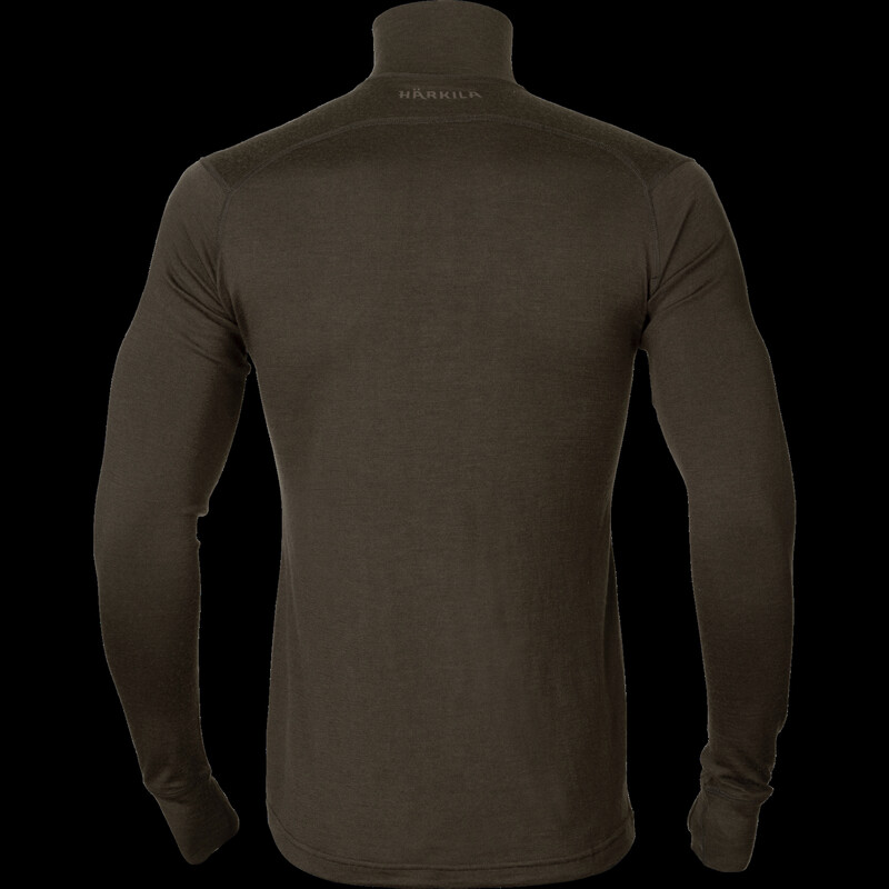 Härkila Base All Season halv dragkedja Shadow brown , XL
