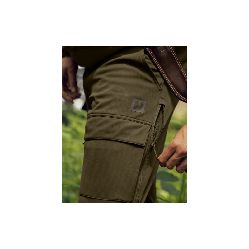 Härkila Deer Stalker Light-byxor, Willow green/Shadow brown storlek 48