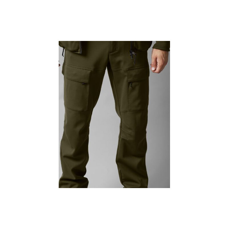 Härkila Deer Stalker Light-byxor, Willow green/Shadow brown storlek 48