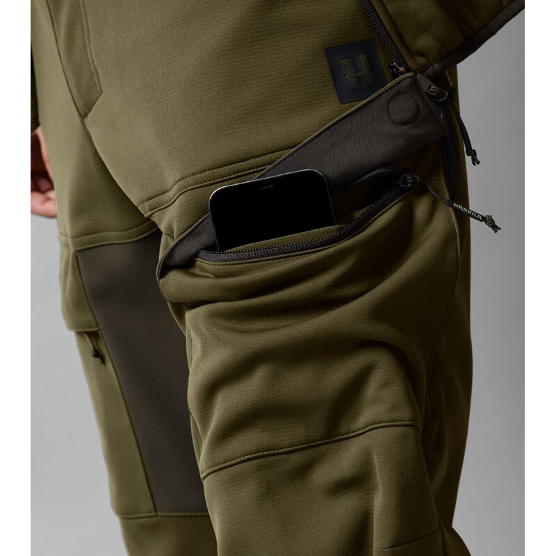 Härkila Deer Stalker Light-byxor, Willow green/Shadow brown storlek 48