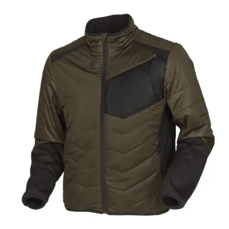 Härkila Uppvärmd jacka, Willow green/Black, storlek S