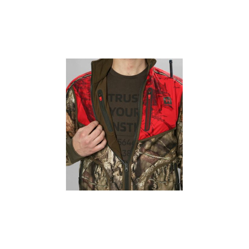 Härkila Kamko camo vändbar WSP-jacka Hunting green/MossyOak®Break-up Country®, L