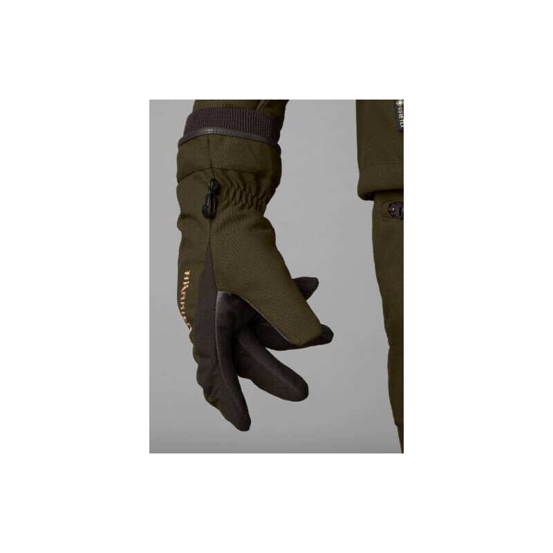 Härkila Pro Hunter GTX-handskar, Willow green/Shadow brown, storlek L