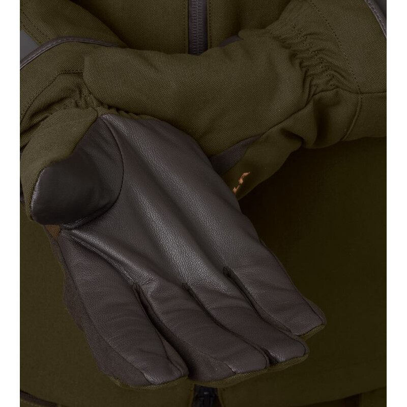 Härkila Pro Hunter GTX-handskar, Willow green/Shadow brown, storlek L
