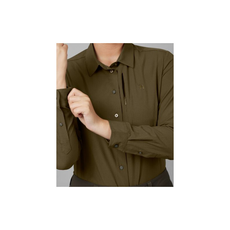 Härkila Trail blus, Willow green storlek XL