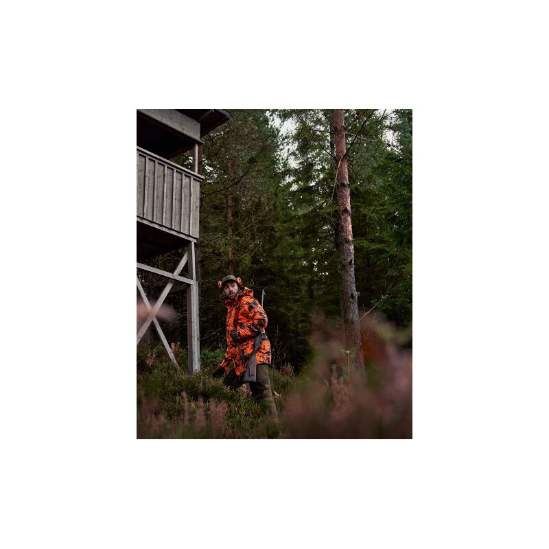 Härkila Wildboar Pro HWS Isolerad jacka, AXIS PRO® Orange Blaze, storlek 48