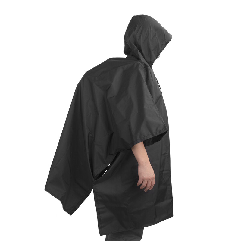 Summit-Creative Regnponcho svart