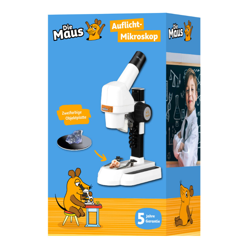 DieMaus Direktljus-mikroskop för Kinder