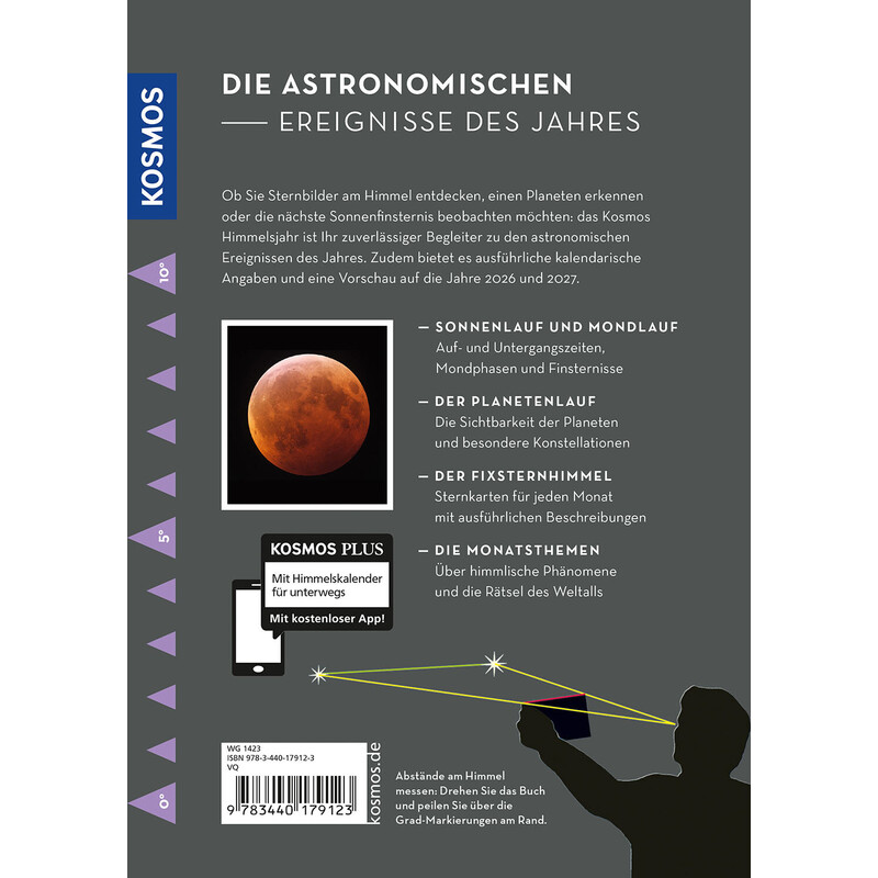 Kosmos Verlag Årsbok Det himmelska året 2025