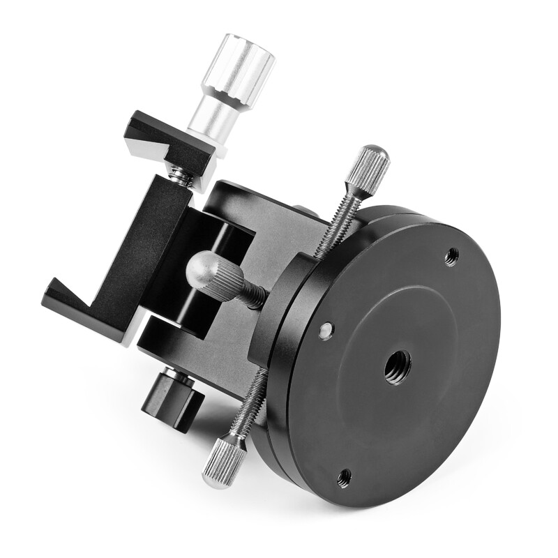 Omegon Montering Segugio Tracker Set mit Deluxe Polhöhenwiege und Polsucher