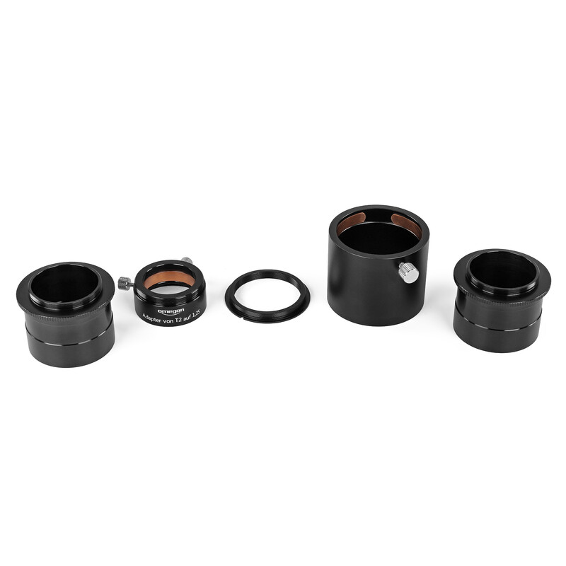 Omegon Projektionsadapter 2'' Adapter-set med T2-anslutning