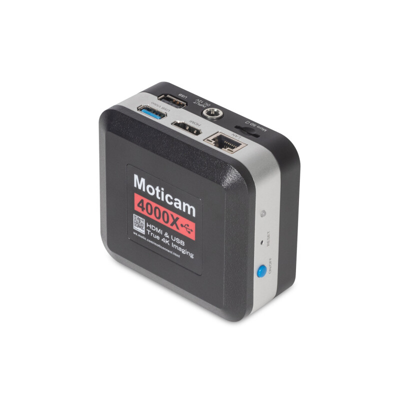 Motic kamera 4000X, färg, 8MP, CMOS, 1/2,8, WiFi & USB, 1,45 µm