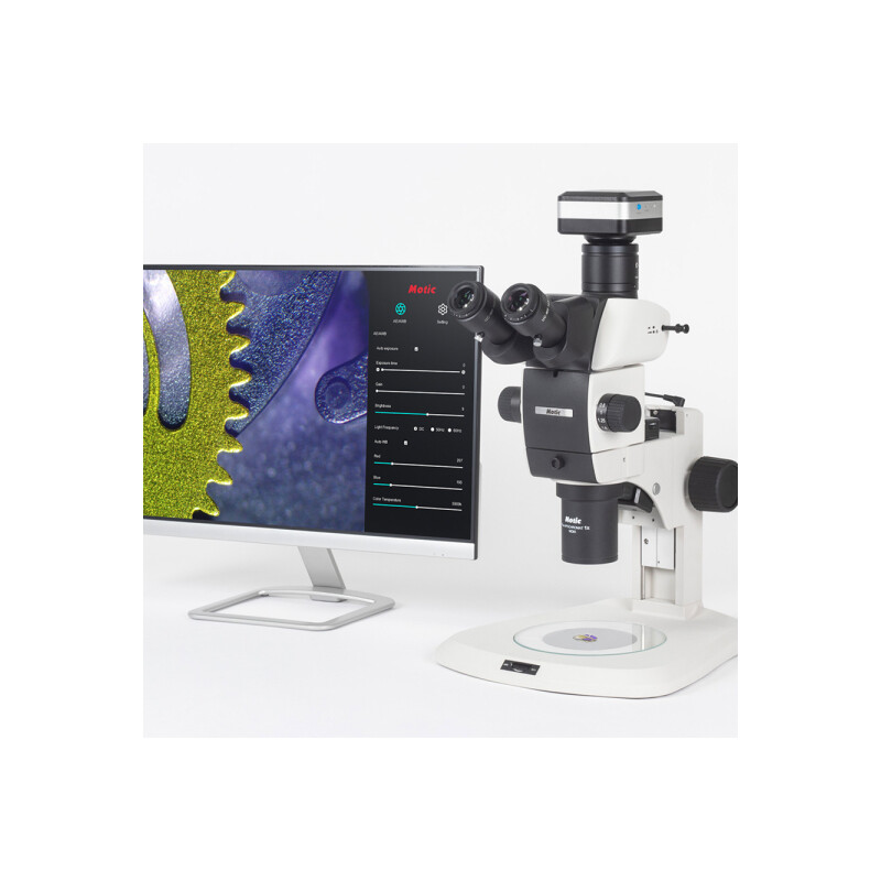 Motic kamera 4000X, färg, 8MP, CMOS, 1/2,8, WiFi & USB, 1,45 µm