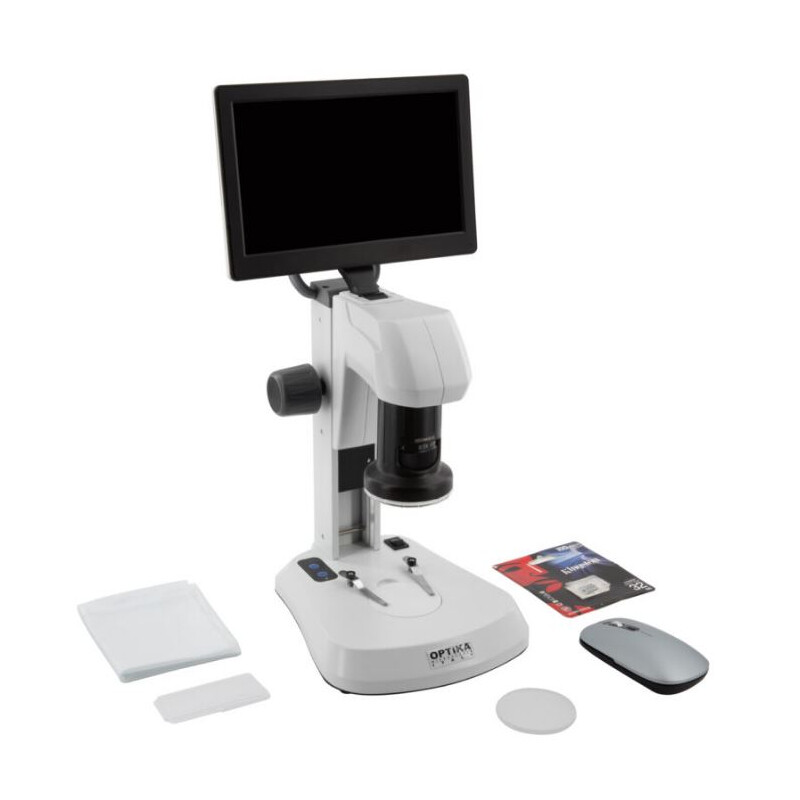 Optika, Mikroskop, SFX-85V, Digital Zoom, 9" monitor, 8x-54x, LED, infallande och Transmitterat ljus
